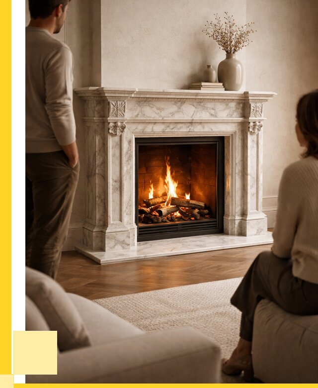 Мраморные камины под ключ в Тынде от 256925 р. | ЭриданТнд