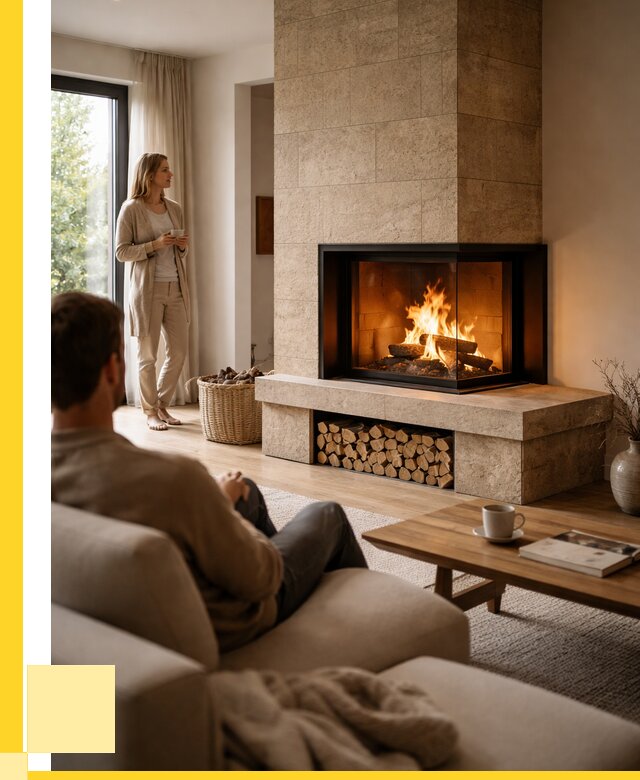 Угловые камины из кирпича установка в Тынде от 154155 р. ЭриданТнд