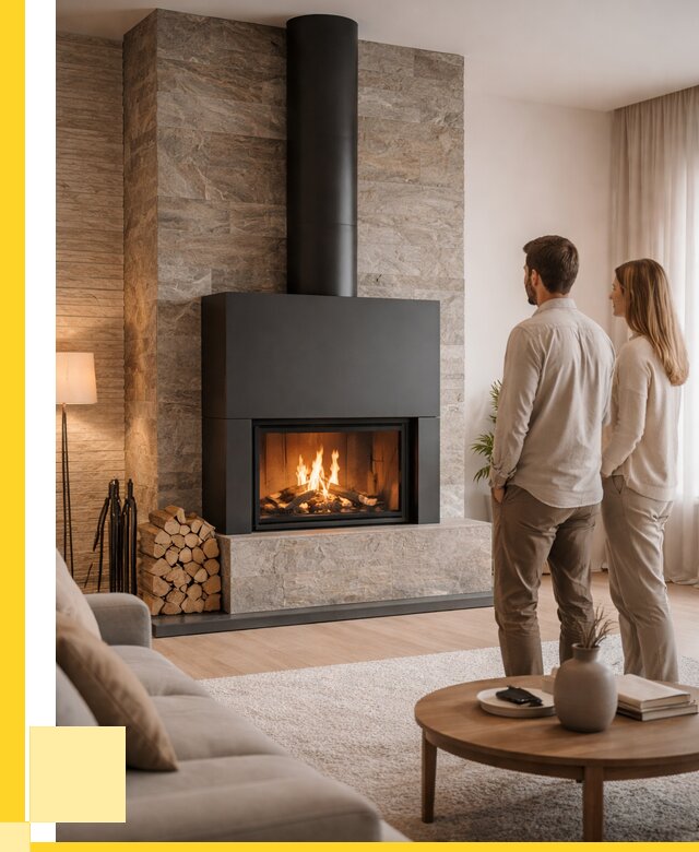 Закрытые камины под ключ в Тынде от 123324 р., ЭриданТнд