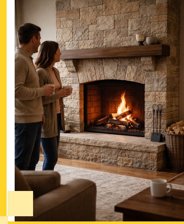 Каменные камины на заказ в Тынде от 184986 р. | ЭриданТнд