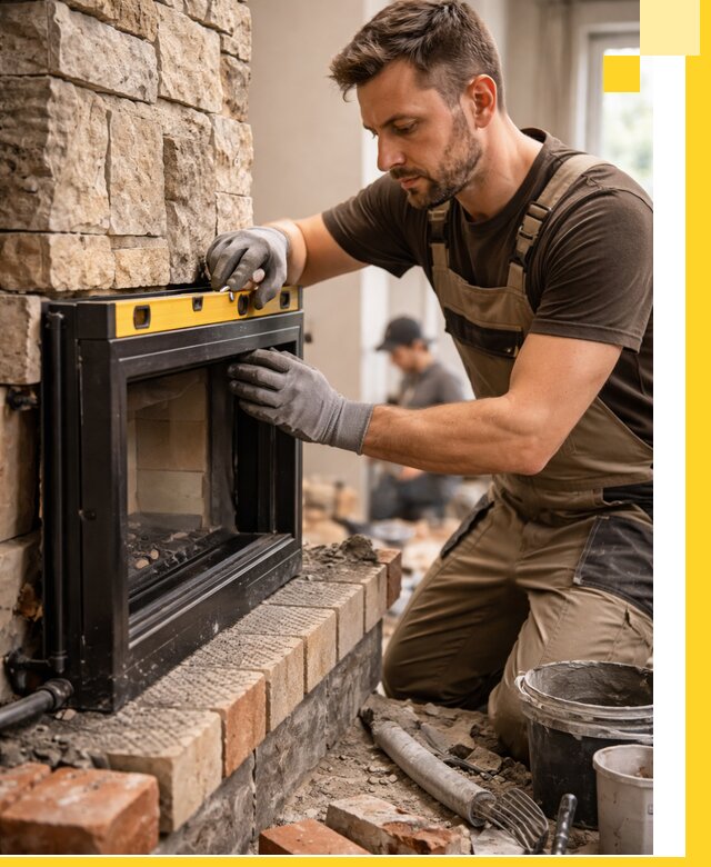 Дровяные камины под ключ в Тынде: монтаж, обустройство