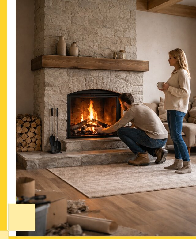 Камины для загородного дома в Тынде от 359695 р., ЭриданТнд