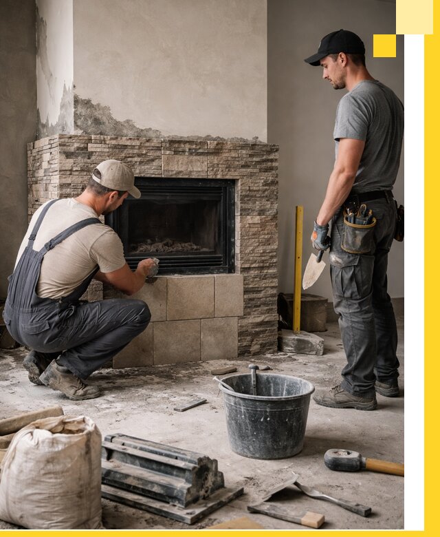 Камины под ключ в Тынде: проект, изготовление и монтаж