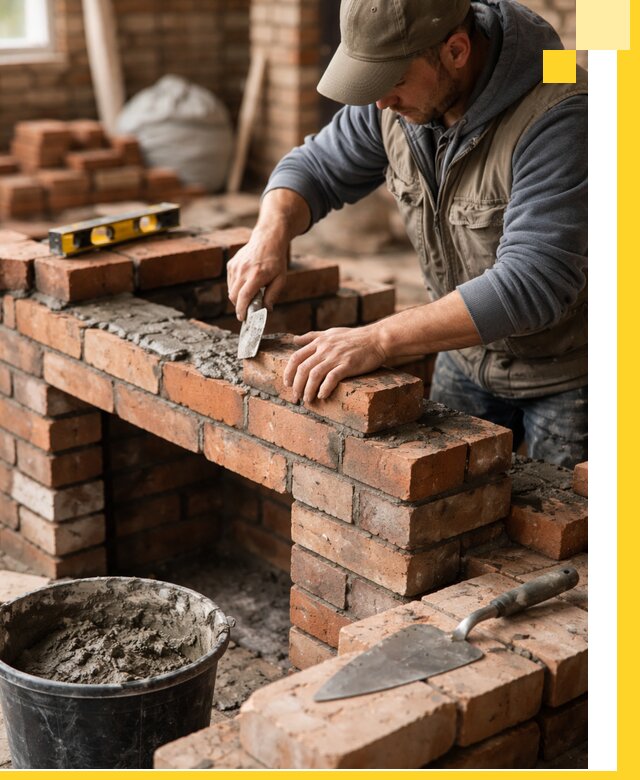 Кладка каминов под ключ в Тынде профессиональная отделка и монтаж