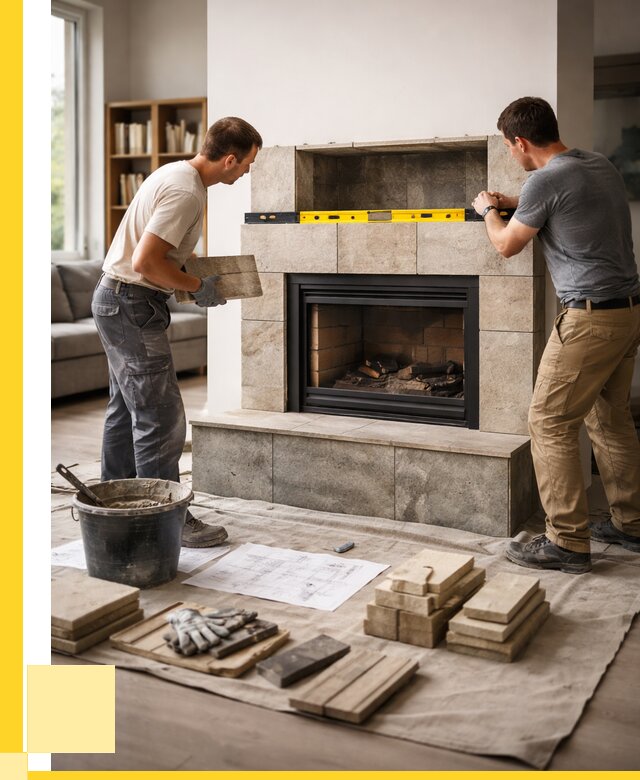 Монтаж каминов и установка в Тынде от 46247 р. | ЭриданТнд