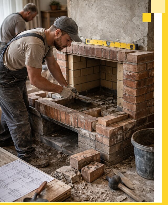 Изготовление и установка каминопечей под ключ в Тынде