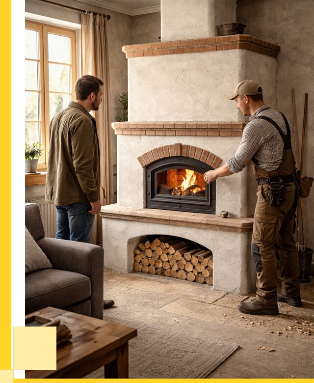 Печи камины в Тынде: кирпичные, изразцовые от 61662 р. | ЭриданТнд