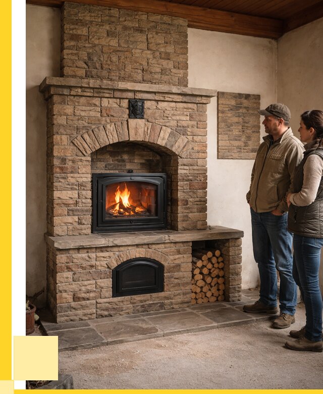 Кирпичная печь под ключ в Тынде от 154155 р. | ЭриданТнд