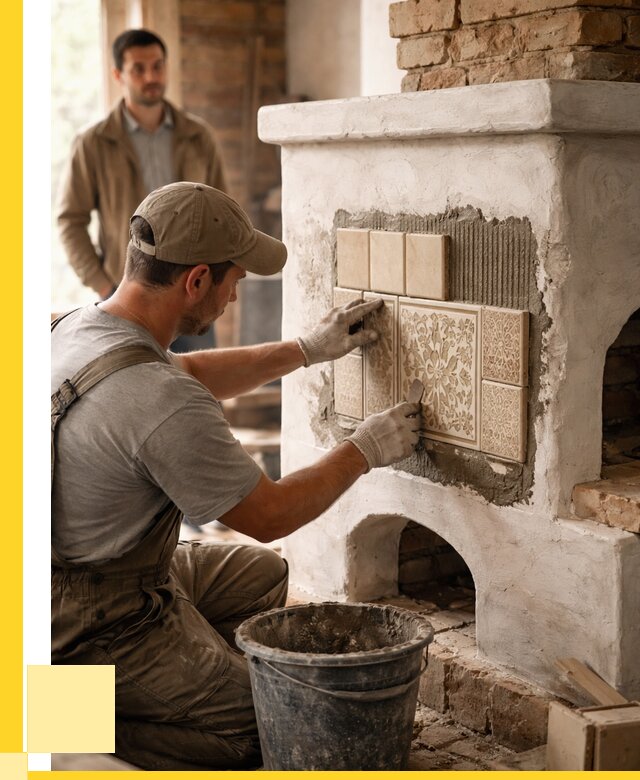 Отделка печей и банных печей в Тынде от 35970 р. | ЭриданТнд