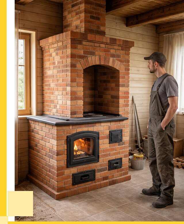 Кирпичные печи в Тынде: купить от 154155 р. | ЭриданТнд
