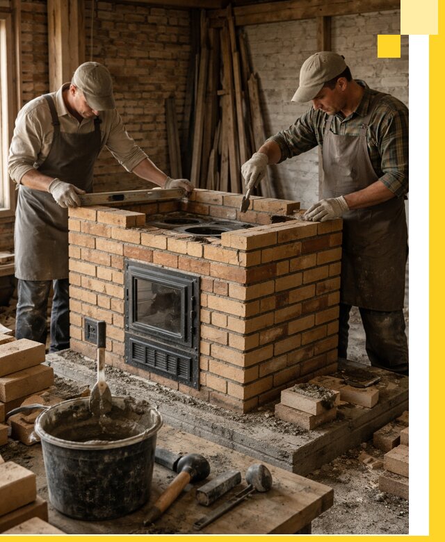 Изготовление и установка варочных печей под ключ в Тынде