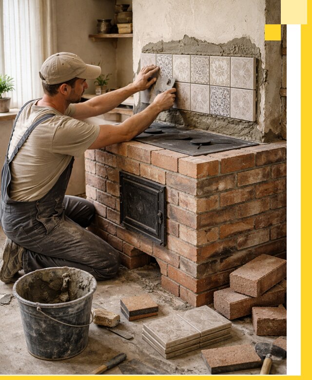 Печи с плитой на заказ монтаж гарантия и сервис в Тынде