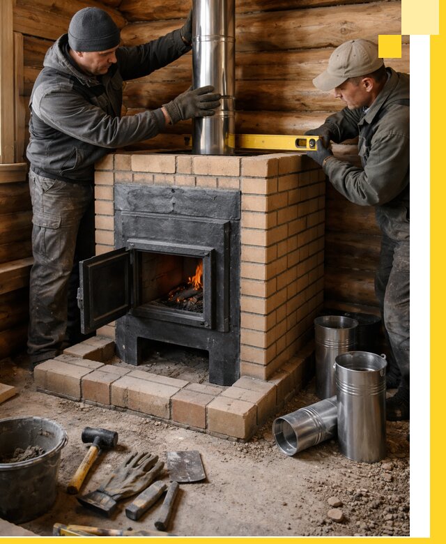 Проектирование, изготовление и установка банных печей в Тынде