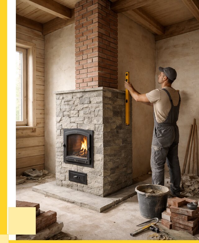 Печи и дымоходы под ключ в Тынде от 46247 р., ЭриданТнд