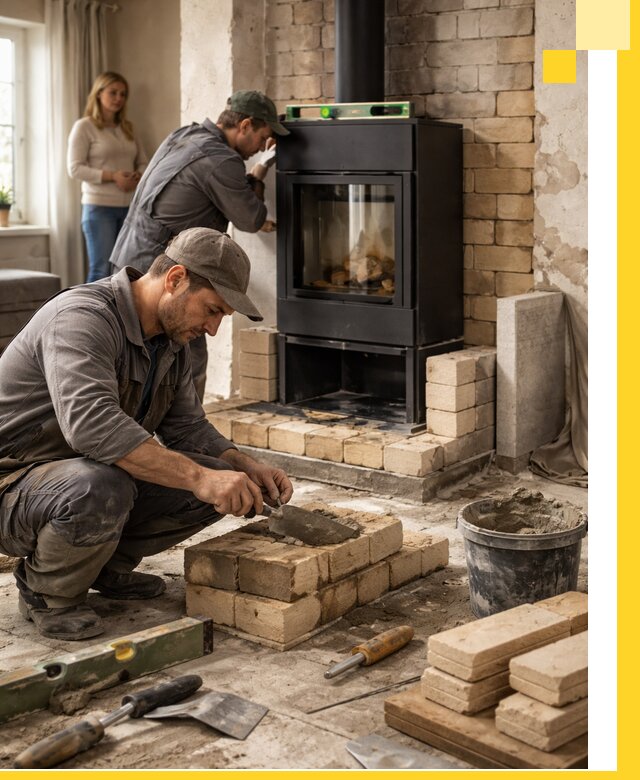 Печи и камины под ключ: проект, установка в Тынде