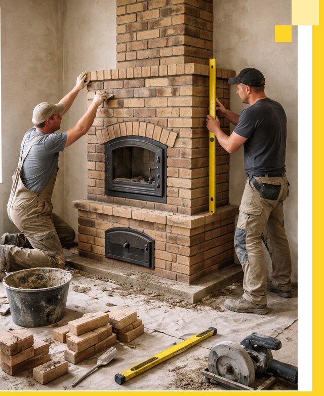 Продажа и установка печей и каминов для дома под ключ в Тынде