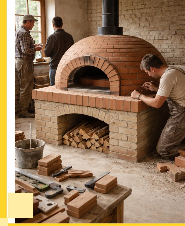 Помпейская печь дровяная для пиццы в Тынде | ЭриданТнд от 205540 р.