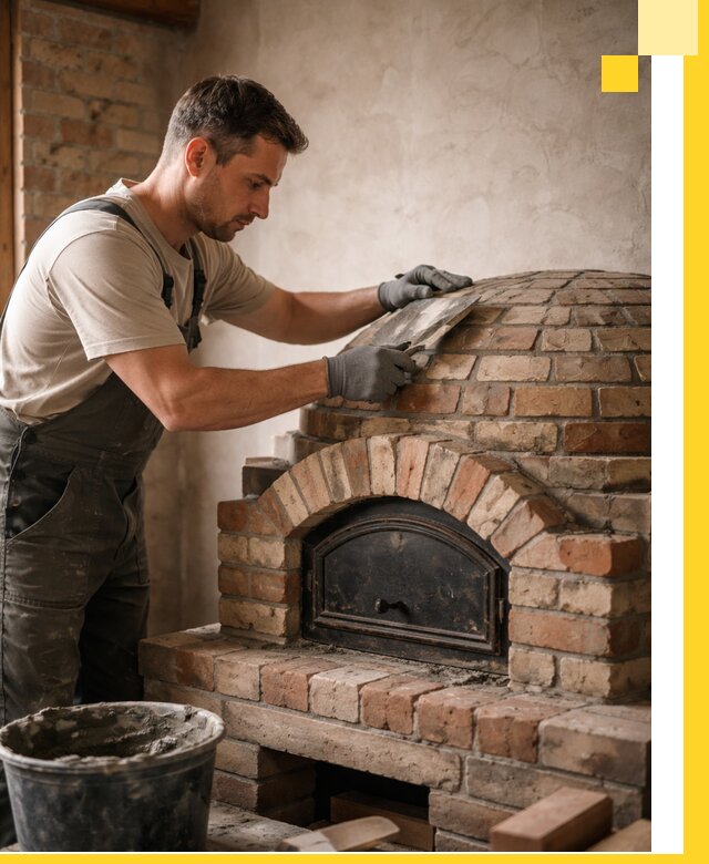 Изготовление и монтаж помпейских печей на заказ в Тынде