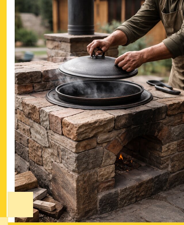 Печи для казана в Тынде по цене от 18499 р. | ЭриданТнд