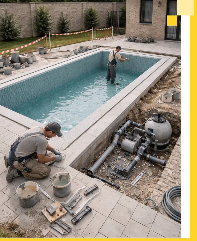 Строительство бассейнов под ключ в Тынде: проекты и монтаж