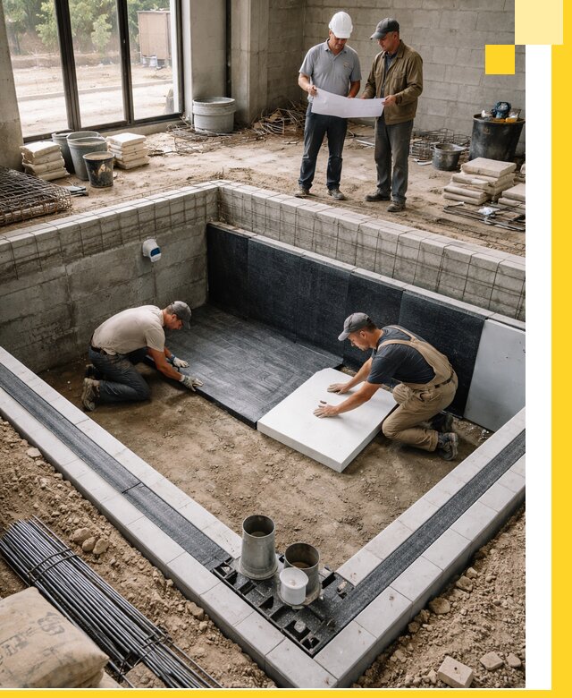 Проекты частных и общественных бассейнов под ключ в Тынде