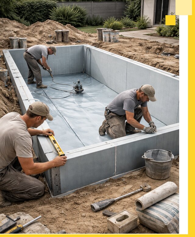 Профессиональный монтаж бассейнов под ключ в Тынде с гарантией