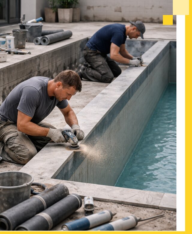 Профессиональный ремонт бассейнов под ключ в Тынде