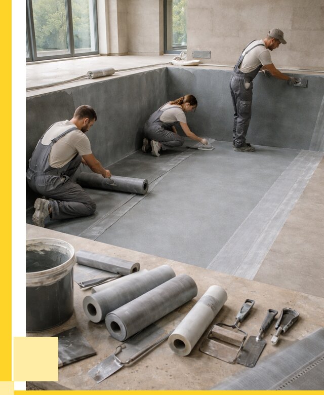 Гидроизоляция бассейнов в Тынде от 2055 р., ЭриданТнд