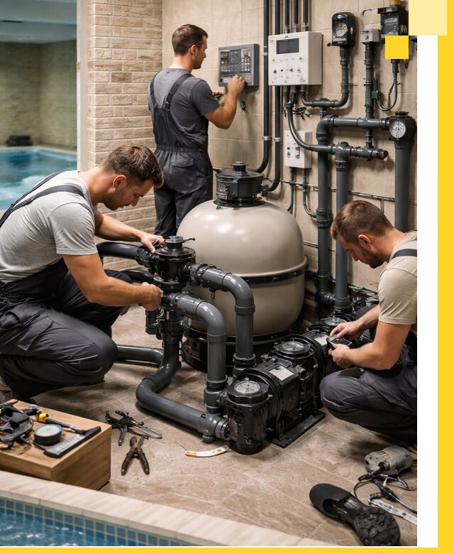 Комплексное оборудование для бассейнов под ключ в Тынде