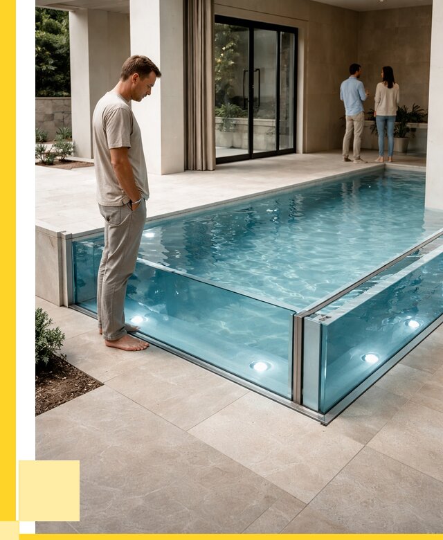 Стеклянные бассейны в Тынде от 1233240 р. | ЭриданТнд — мозаика