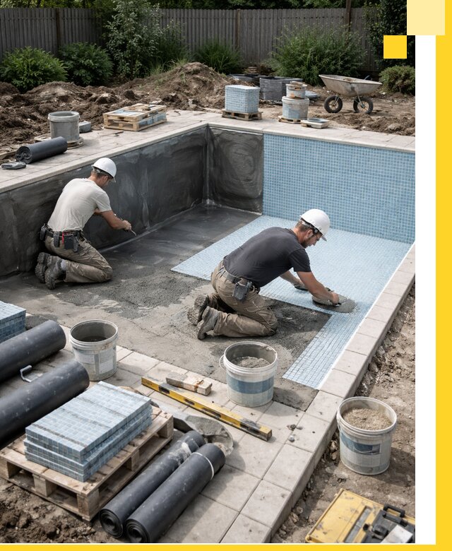 Проектирование и строительство стационарных бассейнов в Тынде