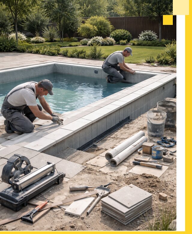 Строительство открытых бассейнов под ключ в Тынде профессионально