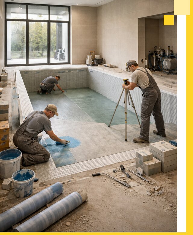 Проект и строительство закрытых бассейнов в Тынде под ключ