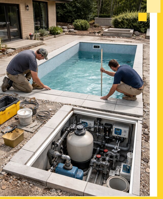 Строительство качественных домашних бассейнов под ключ в Тынде