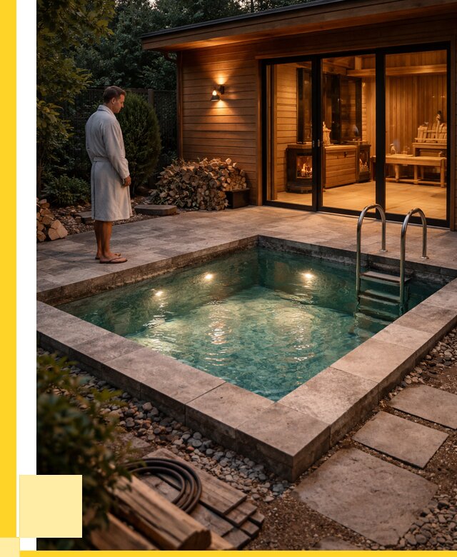 Бани с бассейном под ключ в Тынде от 97632 р. | ЭриданТнд