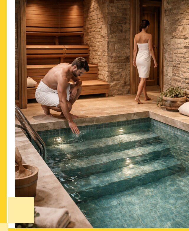 Сауна с бассейном под ключ в Тынде от 123324 р., ЭриданТнд