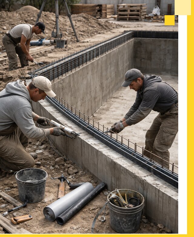 Качественный монтаж чаши бассейна в Тынде под ключ с гарантией