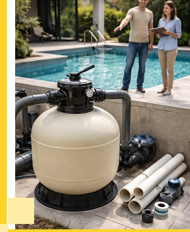 Песочные фильтры для бассейнов в Тынде от 18499 р., ЭриданТнд