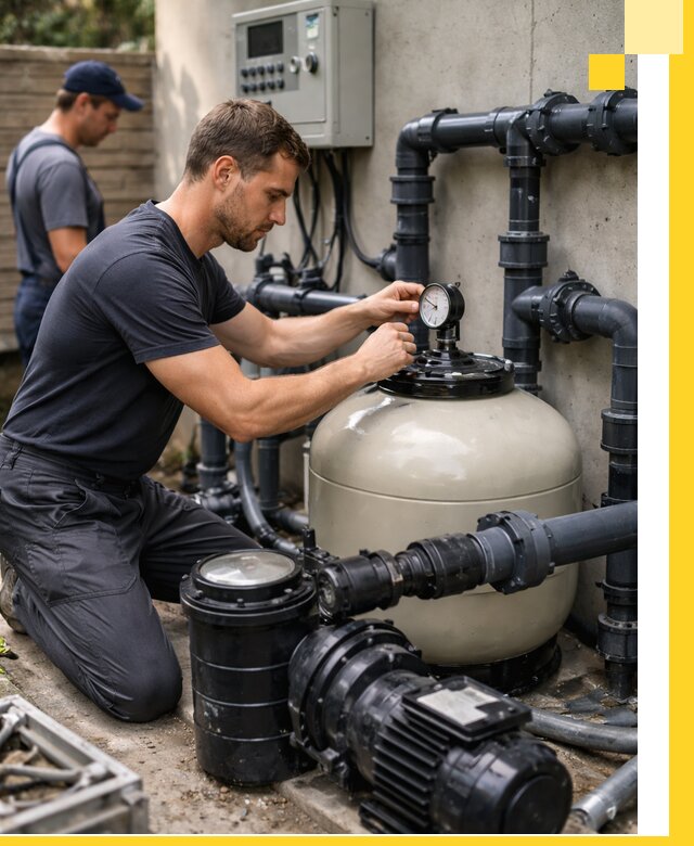 Поставка и монтаж фильтровального оборудования для бассейнов в Тынде