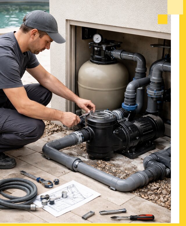 Поставка, монтаж и сервис насосов для бассейнов в Тынде