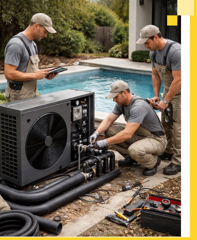 Проектирование и установка тепловых насосов для бассейнов в Тынде