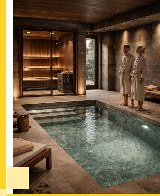 Сауна с большим бассейном в Тынде от 1233240 р. ЭриданТнд