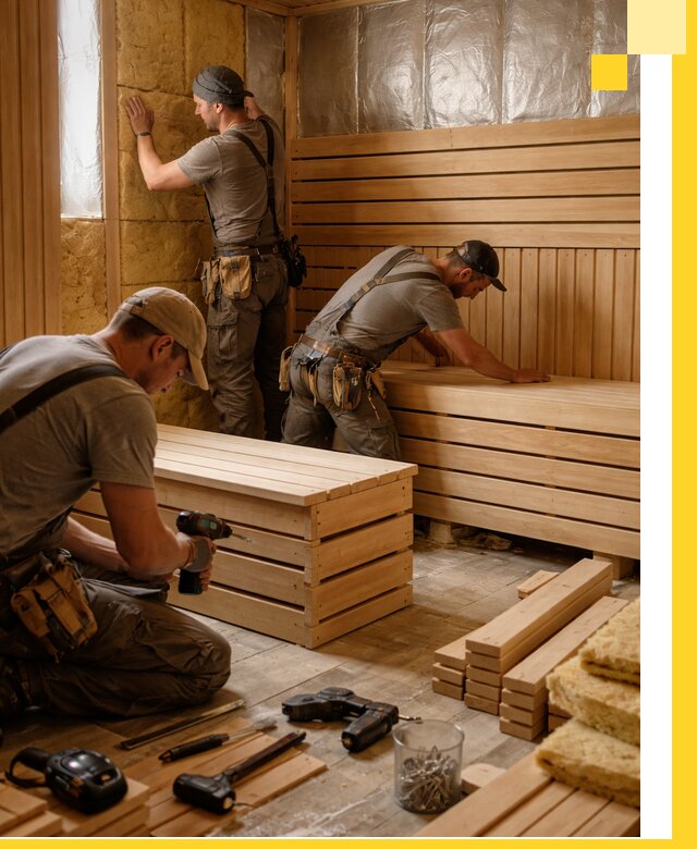 Профессиональное строительство саун под ключ в Тынде