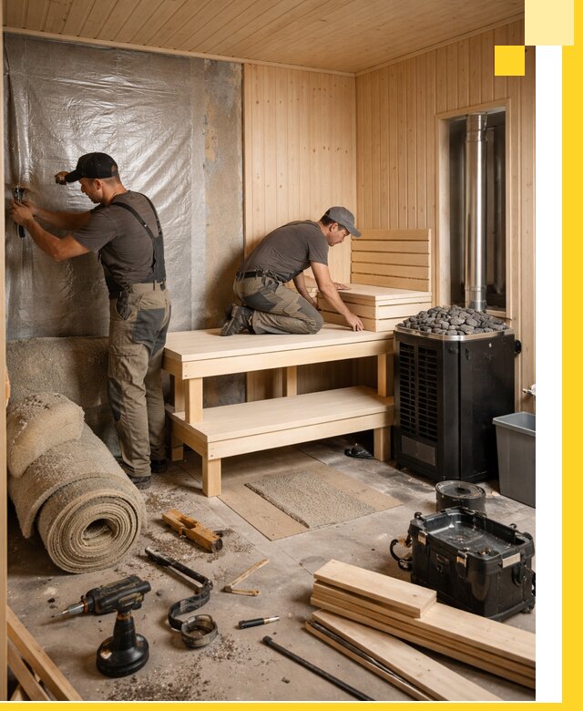 Проекты саун под ключ в Тынде дизайн и строительство