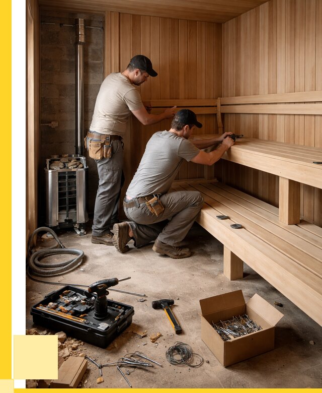 Монтаж саун под ключ в Тынде от 123324 р. | ЭриданТнд