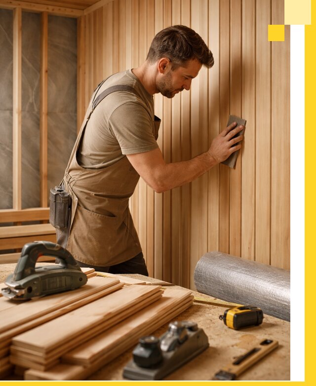 Профессиональная отделка саун и парных под ключ в Тынде