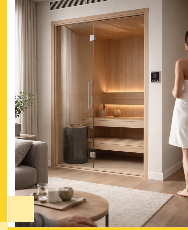 Сауна в квартире под ключ в Тынде от 123324 р. ЭриданТнд