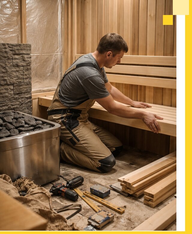 Сауны для дома под ключ с проектированием и монтажом в Тынде