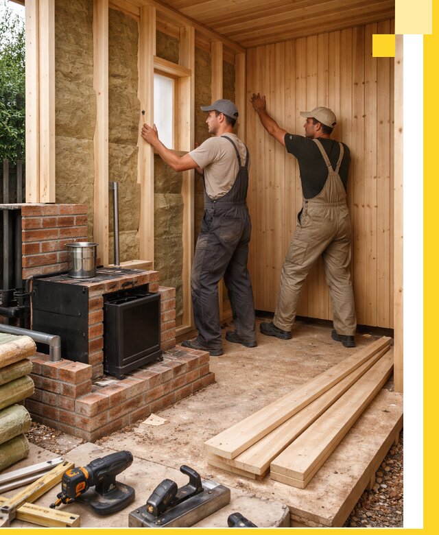 Строительство и установка дачных саун под ключ в Тынде