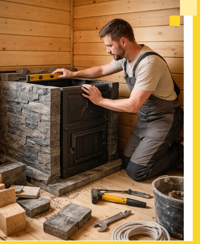 Производство и установка печей для саун под ключ в Тынде